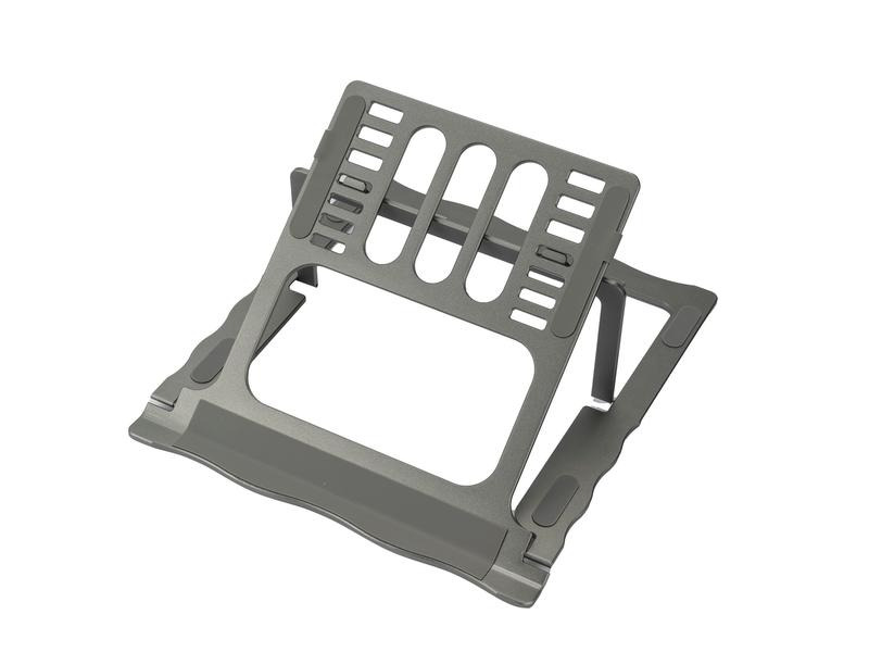 4smarts Notebooktasche Felty+ FoldStand ErgoFix 13  Dunkelgrau