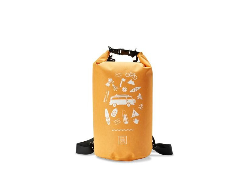 Wili Wili Tree Dry Bag Van Life Sunset Yellow, 20 l