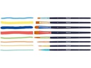 Pelikan Synthetikhaarpinsel Premium 8 Stück, diverse Grössen
