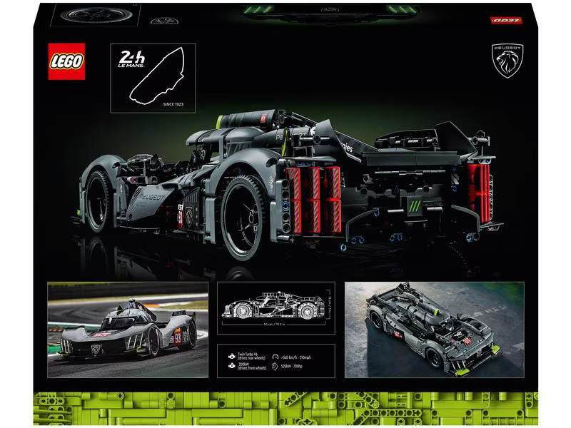 LEGO® Technic PEUGEOT 9 x 8 24H 42156