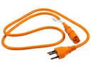 FURBER.power Netzkabel C13-T12 1.0 m Orange