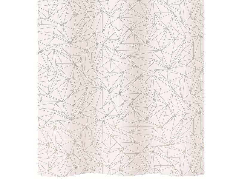 Diaqua Duschvorhang Prisma 180 x 200 cm, Weiss