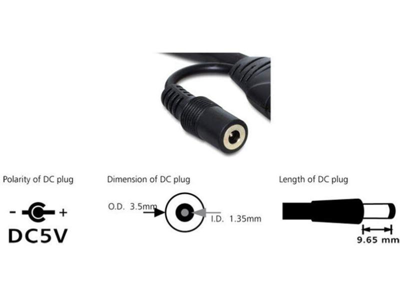 Delock USB 3.0-Verlängerungskabel A - A mit DC-Anschluss 10 m