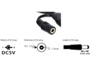 Delock USB 3.0-Verlängerungskabel A - A mit DC-Anschluss 10 m