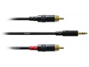 Cordial Audio-Kabel CFY 0.9 WCC 3.5 mm Klinke - Cinch 0.9 m