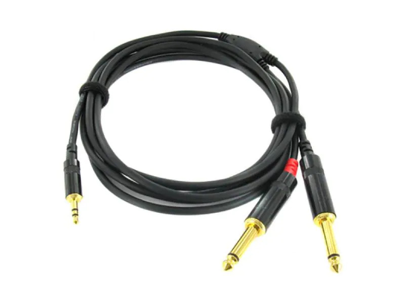 Cordial Audio-Kabel 3.5 mm Klinke - 6.3 mm Klinke 0.9 m