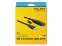 Delock USB 3.0-Verlängerungskabel A - A mit DC-Anschluss 10 m