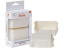 Decora Mini-Cake-Backform 36 Stück, Weiss