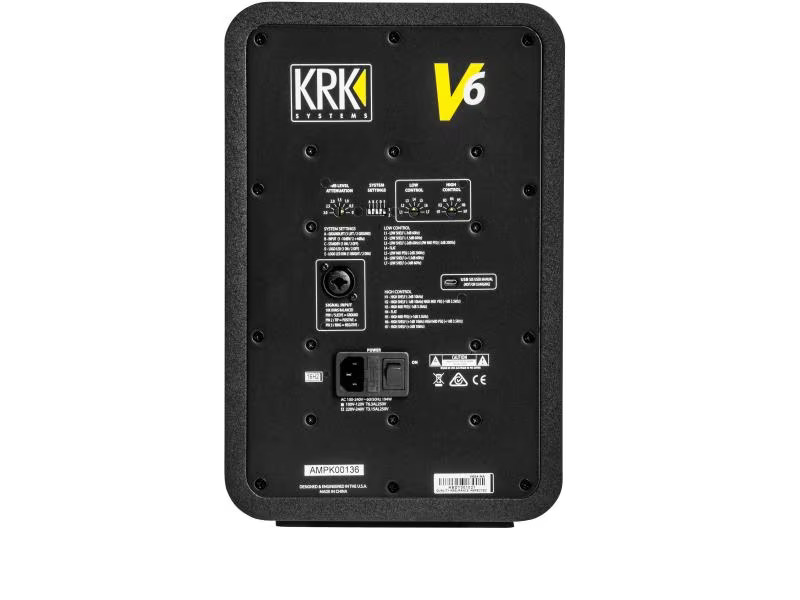 KRK Studiomonitor V6 Series 4 Schwarz