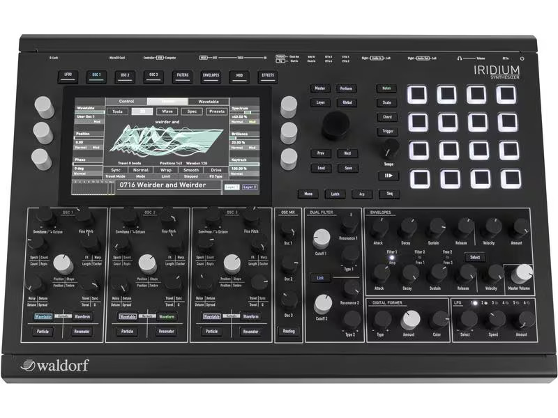 Waldorf Synthesizer Iridium