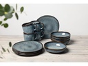 Villeroy &amp; Boch Speise-Service Lave 12 Stück, Grau