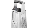 GEFU Küchenreibe V-Cut Silber