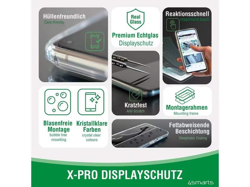 4smarts Displayschutz X-Pro Clear Galaxy A14