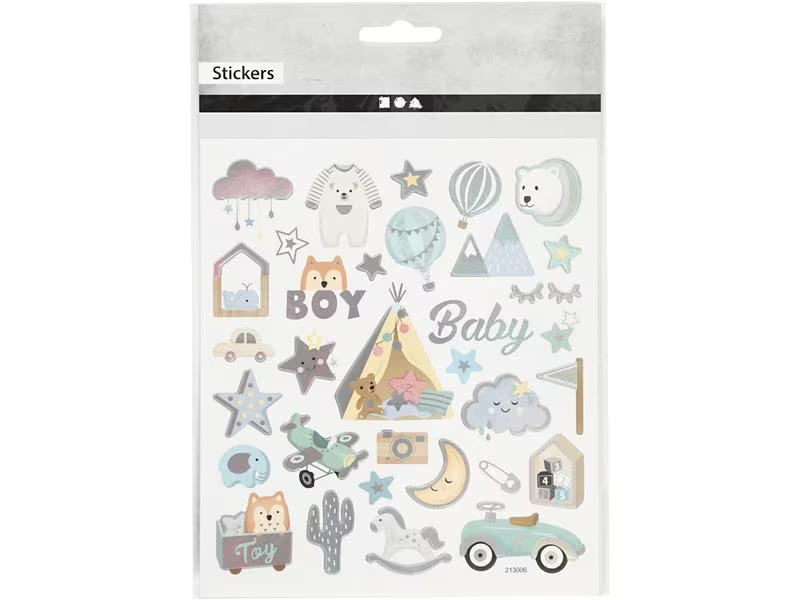 Creativ Company Motivsticker Baby Boy 1 Blatt