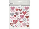 Creativ Company Motivsticker Herzen 1 Blatt