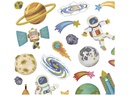 Creativ Company Motivsticker Weltraum 1 Blatt