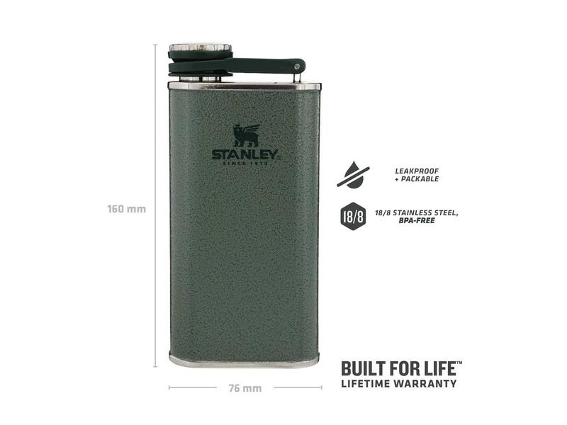 Stanley Trinkflasche Flask Classic 230 ml, Grün