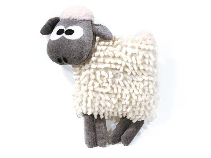 SwissPet Hunde-Spielzeug Sheepy, 18 cm, Weiss