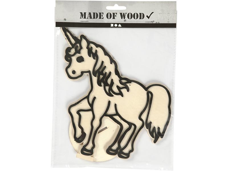 Creativ Company Holzartikel Einhorn 19 cm