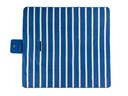 KOOR Picknickdecke Stripes blue 200 x 200 cm