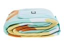 KOOR Picknickdecke Monte mint/beige 200 x 250 cm