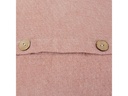 Jean&amp;Len Kissenbezug mit Quasten 45 cm x  45 cm, Rosa