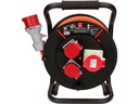 Max Hauri Kabelrolle 30 m, 2x T25, 1x CEE16/5, Schwarz