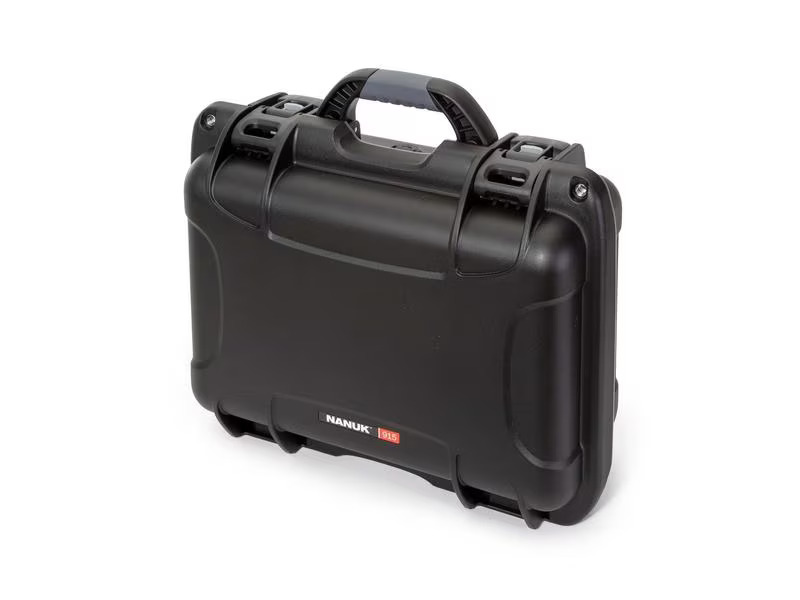 Nanuk Kunststoffkoffer 915 (351 x 236 x 157) WS schwarz Schwarz