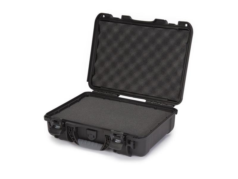 Nanuk Kunststoffkoffer 910 (336 x 234 x 104) WS schwarz Schwarz