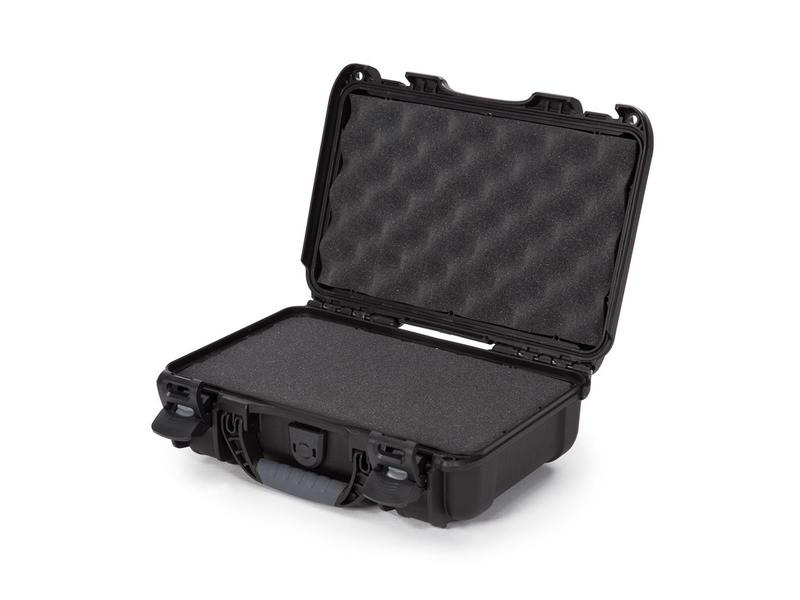 Nanuk Kunststoffkoffer 909 (291 x 178 x 93) WS schwarz Schwarz