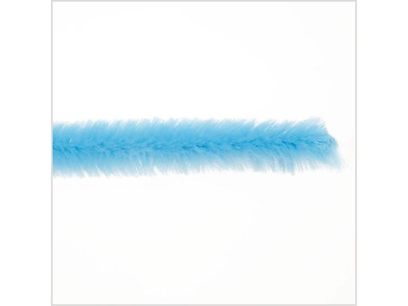 Creativ Company Chenilledraht 15 mm, 15 Stück, Blau