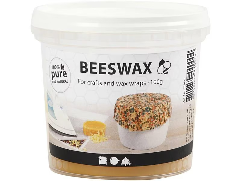 Creativ Company Bienenwachs 100 g, Gelb