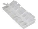 Creativ Company Aufbewahrungsbox 24 x 11 cm, Transparent