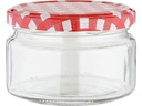 Axentia Einmachglas Karo 250 ml, 6 Stück