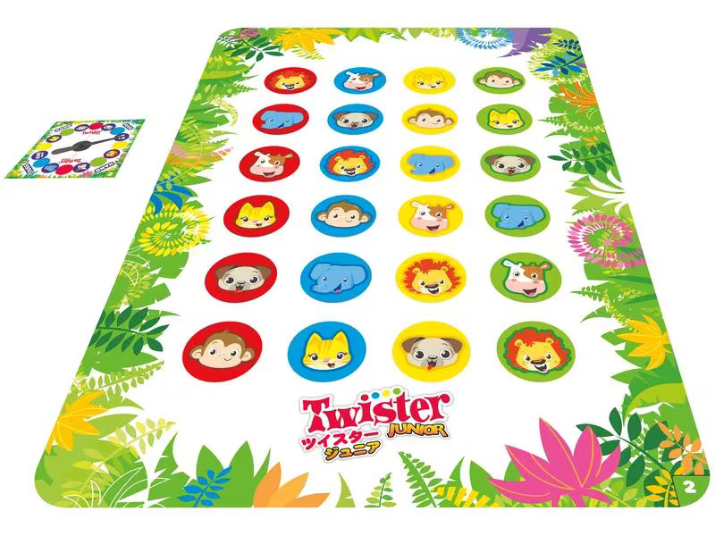 Hasbro Gaming Familienspiel Twister Junior