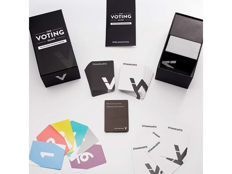 DYCE Games Partyspiel The Voting Game -DE-