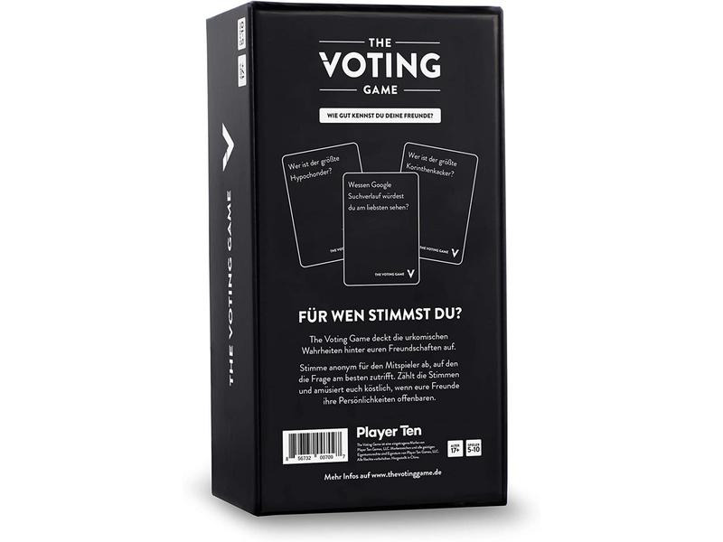 DYCE Games Partyspiel The Voting Game -DE-