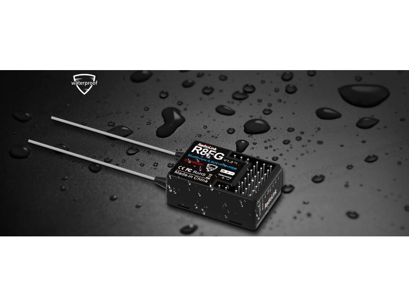 RadioLink Empfänger R8FG mit Gyro 8-Kanal