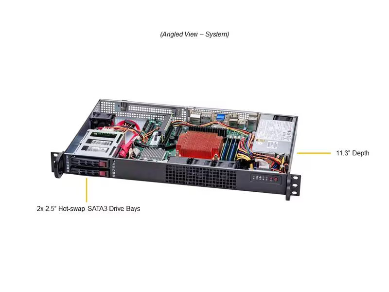 Supermicro Barebone IoT SuperServer SYS-111AD-HN2
