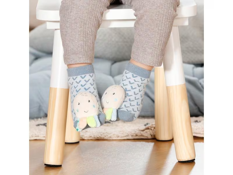 fehn Rassel Socken Oktopus