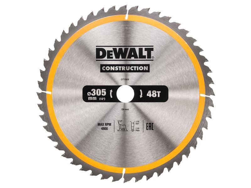 DeWalt Kreissägeblatt 305 x 30 mm, 48 WZ
