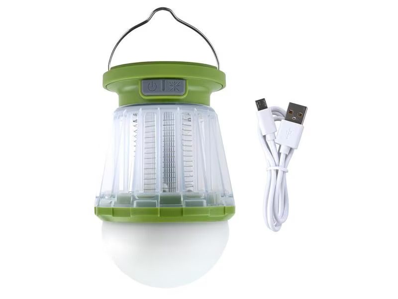 Dörr Campinglampe Solar Anti-Moskito - Neongrün