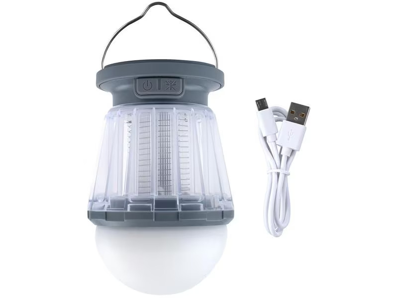 Dörr Campinglampe Solar Anti-Moskito - Hellgrau