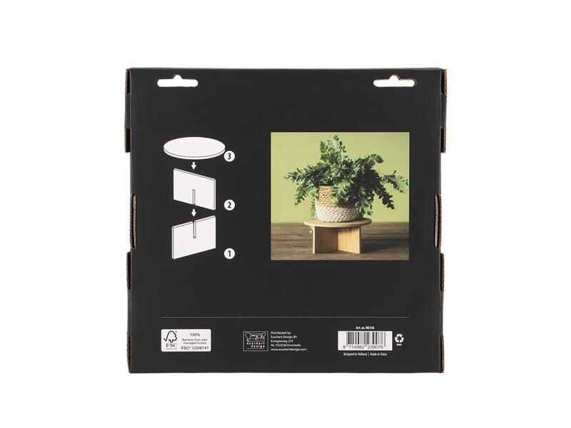 Esschert Design Pflanzenständer L Ø 25 cm, Nature