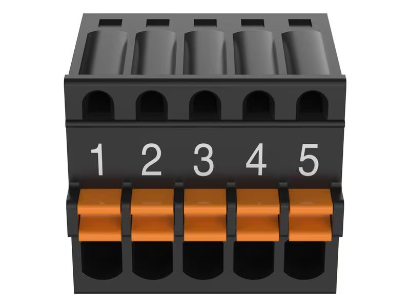 Axis Klemme TU6008 5-PIN Schwarz 10 Stück