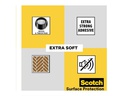 3M Filzgleiter Extra-Soft, Ø 22 mm, Beige, 8er Pack