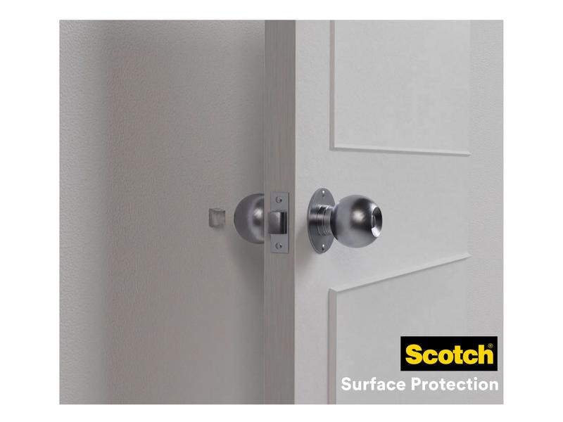 3M Schutzpuffer Anti Shock, Ø 22 mm, Transparent, 4er Pack