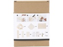 Creativ Company Holzartikel Vogelfutterhaus Set 14.5 x 16 x 13 cm