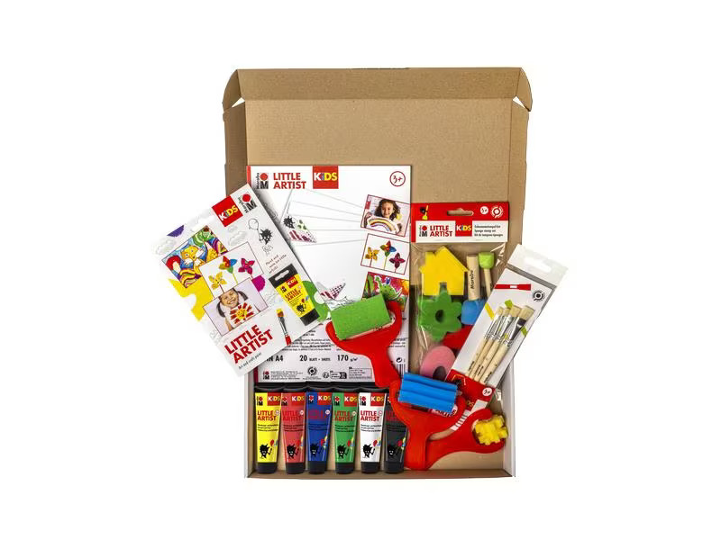 Marabu Bastelfarbe Kids Power Paint Box 6 x 36 ml