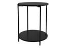 Schou Beistelltisch Ø 40 cm, Schwarz